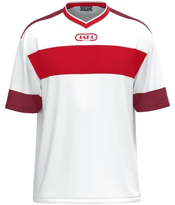 Obrázek produktu pro JAKO dres Club 92 KA bílá/červená/kaštanová L