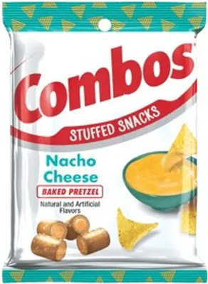 Produktbild von Combos Stuffed Nacho Cheese Baked Pretzel 178,6g