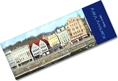 Produktbild von streetline Karlovy Vary Stara Louka Panorama Souvenir Magnet