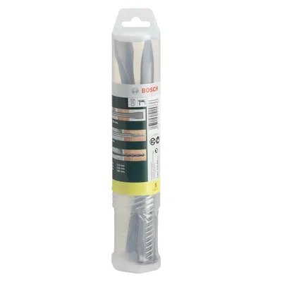 Immagine prodotto di Bosch - Set di punte e scalpelli - per calcestruzzo, muratura, granito - inserto per martello - piatto, a punta - 5 pezzi - 5 mm, 6 mm, 8 mm - SDS-plus - lunghezza: 160 mm, 110 mm - per Martello Universale 18V