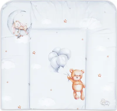 Prebaľovacia podložka Prebaľovacia podložka umývateľná a nepremokavá 85x72 cm - Prebaľovacia podložka na umiestnenie na prebaľovací pult alebo prebaľovacia podložka do práčky 85 x 72