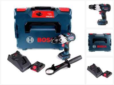 Produktbild von Bosch GSB 18V-110 C Akku Schlagbohrschrauber Professional 18V 110Nm + 1x ProCore Akku 4,0 Ah + Ladegerät + L-Boxx