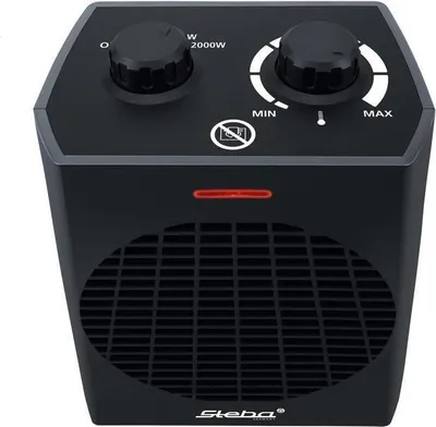 Image de Steba FH 504 Ventilateur chauffage intérieur noir 2000 W (395000)