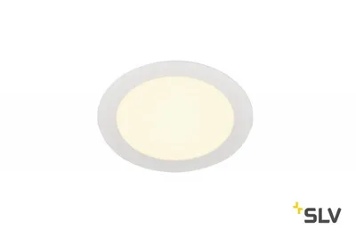 Produktbild von SLV 1003009 SENSER 18 LED Deckeneinbauleuchte rund weiß