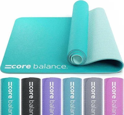 Immagine prodotto di Tappetino fitness in TPE, tappetino da allenamento, antiscivolo, con tracolla, 183 x 65 x 0,6 cm