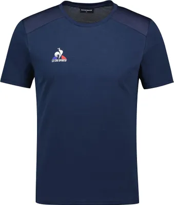 Image de T-shirt de tennis Le Coq Sportif 2320133, manches courtes, taille L, pour homme