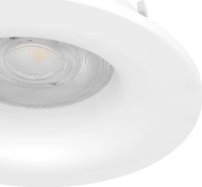 Imagen del producto de EGLO, juego de 3 focos empotrables Salabate, diámetro 8,8 cm, focos para techo de baño, lámparas de techo para baño fabricadas en aluminio, disponibles en blanco, blanco cálido, blanco neutro y blanco frío, con protección IP65