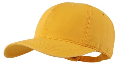 Produktbild von Baseball Cap Uni 100% Baumwolle Verstellbar Gelb L