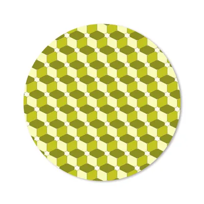 Produktbild von MuchoWow® Mauspad Mousepad Blöcke - Muster - 3D 40x40 cm - Mousepads - Maus Mat - Pad - Mausunterlage - Schreibtisch Accessoires