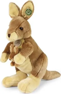 Produktbild von Kuscheltier Känguru & Baby 37 cm braun Plüschkänguru