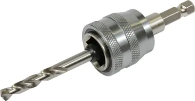 Produktbild von Makita EZYCHANGE Lochsägen Adapter + HSS-G Zentrierbohrer E-04070
