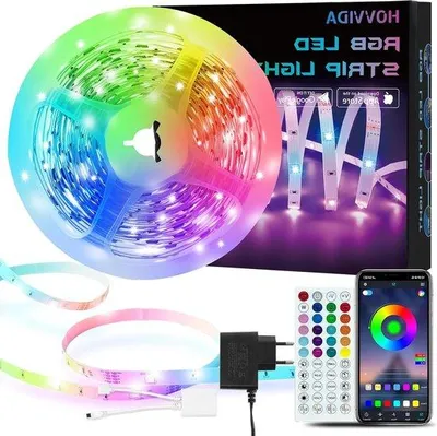 Image de Bande LED, 30 LED par mètre, longueur 5 m, blanc