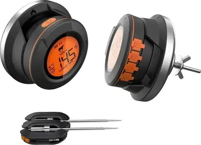 Obrázok produktu pre Teplomer na mäso, bezdrôtový Bluetooth, LCD displej, 2 sondy