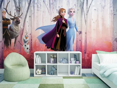 Produktbild von Fototapete - Frozen Friends forever - Größe 368 x 254 cm