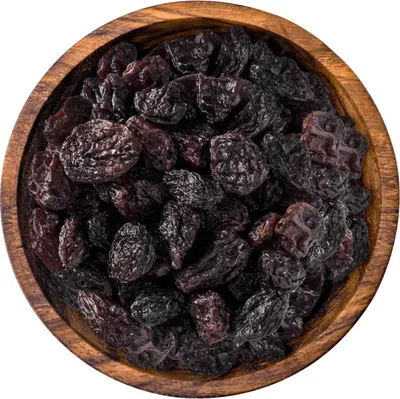 Produktbild von Weinbeeren, getrocknet, ungeschwefelt und ohne Zuckerzusatz, 1kg