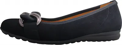 Immagine prodotto di Gabor Comfort scarpe da donna ballerine nere per il tempo libero, numero di scarpe: EUR 37 | UK 4
