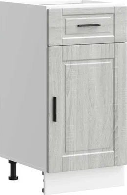 Produktbild von Küchenunterschrank Porto Grau Sonoma Holzwerkstoff