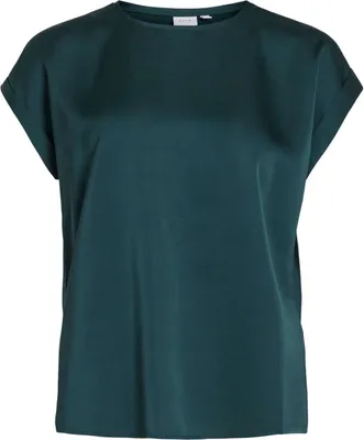 Produktbild von Vila Ellette Kurzarm-bluse Grün 40 Damen Grün 40