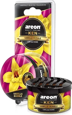 Produktbild von AREON KEN Blister-Lufterfrischer  VANILLA BUBBLE