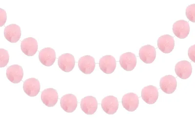 Immagine prodotto di Solidchoice - 2 pezzi di ghirlanda di palline di feltro per decorazioni da festa