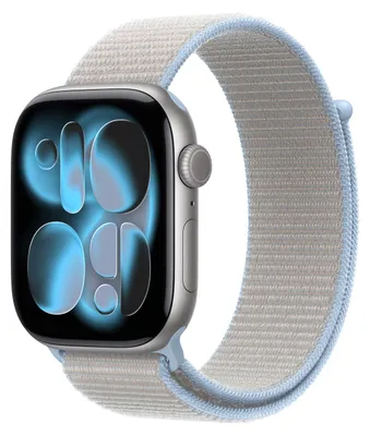 Zdjęcie produktu dla Apple MHYU4ZM/A, Band, Smartwatch, Szary, Apple, Apple Watch Models 44mm/45mm/46mm/49mm, Poliester pochodzący z recyklingu, Recycled nylon, Recycled spandex