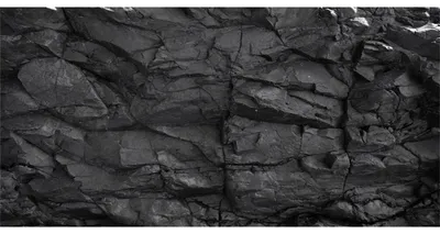 Produktbild von Aquarium Rückwand Steinoptik Schwarz 91x41cm Vinyl