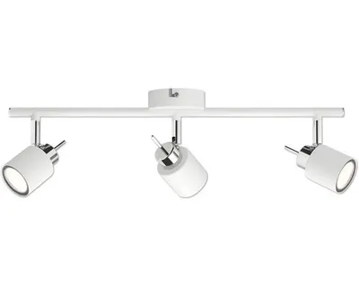 Produktbild von Philips Meranti Decken-/Wandspot, 3x, Strahler Oberflächenbeleuchtung, GU10, 3 Glühbirne(n), LED, 220-240 V, Weiß