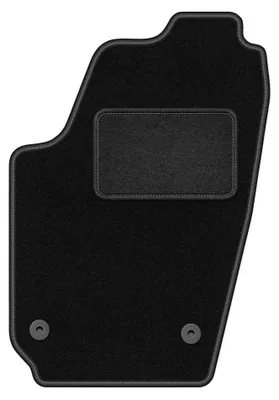 Image de Tapis conducteur en moquette pour Seat Cordoba II 2002-2009 (berline) – 1 pièce, noir, sur mesure – Wielganizator LUX