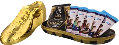 Produktbild von Premier League 2026 Topps Golden Boot Tin football cards Golden Boot tin