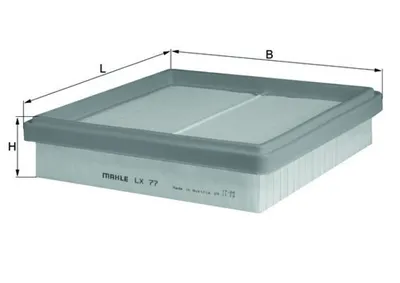 Obrázok produktu pre Vzduchový filter Mahle pre Porsche 911