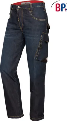 Produktbild von BP® Worker-Jeans - dark blue washed - 36/34