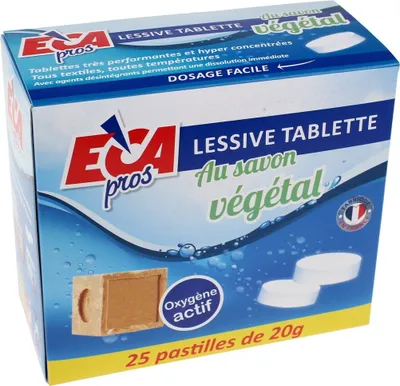 Produktbild von ECA - Waschmaschinentabs - Pflanzenseife - Aktiv-Sauerstoff - 25 Tab. - 313