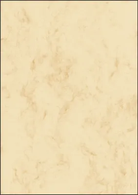 Produktbild von Designpapier Marmor A4 200g/qm beige VE=10x50 Blatt