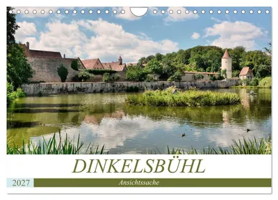 Produktbild von Dinkelsbühl - Ansichtssache (Wandkalender 2027 DIN A4 quer), CALVENDO Monatskalender