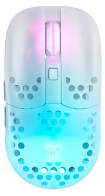 Zdjęcie produktu dla Bezprzewodowa mysz do gier RGB - biała