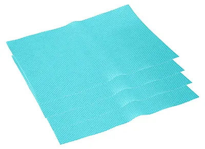 Produktbild von 4 PCs Anti-Fouling Kissen Gefrierpolsterküche Kühlschrankmatte-Blau