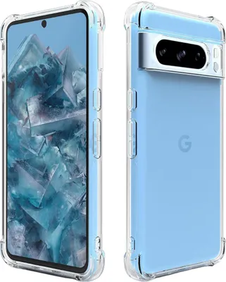 Image de Housse pour Google Pixel 8 PRO - Housse antichoc transparente pour téléphone portable Anti-rayures Ultra fine Phonillico®