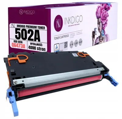 Produktbild von Inkdigo Toner Q6473A für HP Color LaserJet 3600, 3600DN, 3600N, 3800 – Magenta, 4000 Seiten,