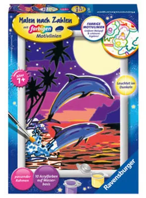 Obrázek produktu pro Ravensburger 00.027.845, 1 str., Obrazy v balení, Dívka, Sada vybarvování podle čísel