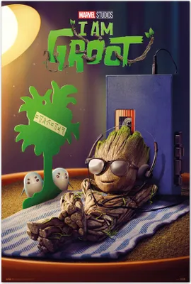 Produktbild von Poster marvel groot get your groot on