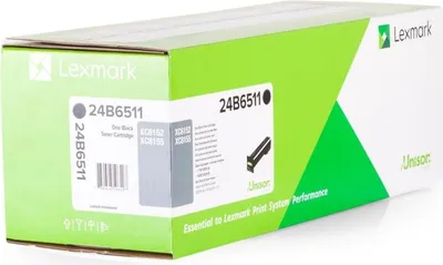 Produktbild von Lexmark Toner 24B6511 Schwarz bis zu 25.000 Seiten