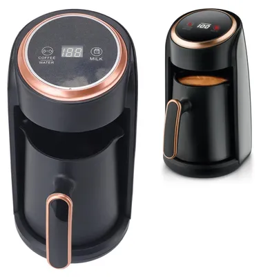 Türkische Kaffeemaschine 300 ml Edelstahl automatisch tropffrei