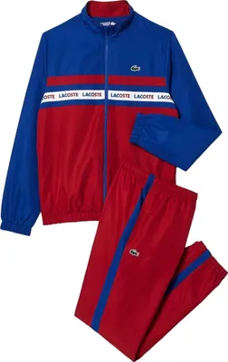 Produktbild von Lacoste - Trainingsanzug für Herren - Tennis GT5046 (XS) (Blau/Rot)