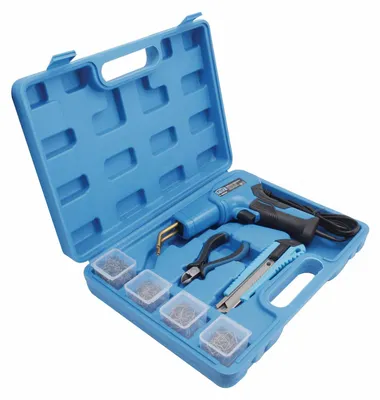 Immagine prodotto di Set saldatrice per plastica da 50w, kit riparazione con accessori per paraurti auto, Asta