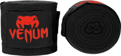 Obrázok produktu pre Venum -0429-100, Elastické bandáže na ruky, 3,99 m (157"), Čierna, Červená, Bavlna, 2 kusov, 700 g