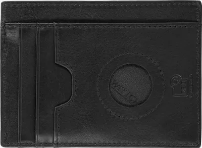 Produktbild von Wittchen Herren-Kartenetui aus Leder mit praktischem Schlüsselanhängerfach, Schwarz, Naturleder