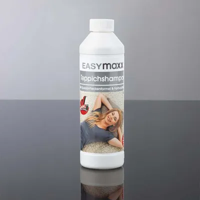 Produktbild von EASYmaxx Teppichshampoo Teppichpflege 500 ml sehr ergiebig für alle Teppichreinigungsgeräte Wasch-Sauger und Teppich-Sauger Qualität Germany