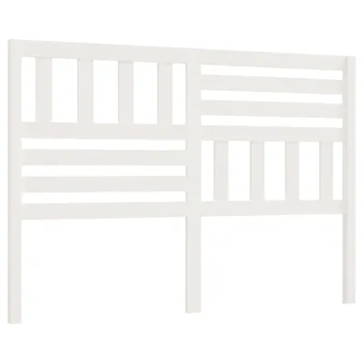 Obrázek produktu pro vidaXL Čelo postele bílé 146x4x100 cm Borovicový masiv