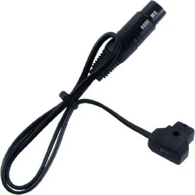 Zdjęcie produktu dla Rolux RL-C3: gniazdo XLR 4-pinowe na wtyk D-Tap