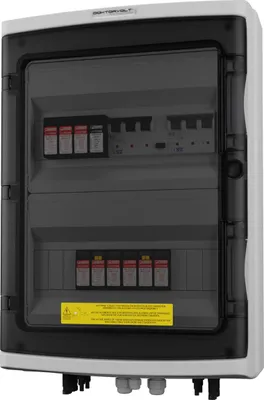 Immagine prodotto di Scatola di giunzione solare fotovoltaica AC DC C16A 25A 300mA 2S T1 T2 Doktorvolt 2193